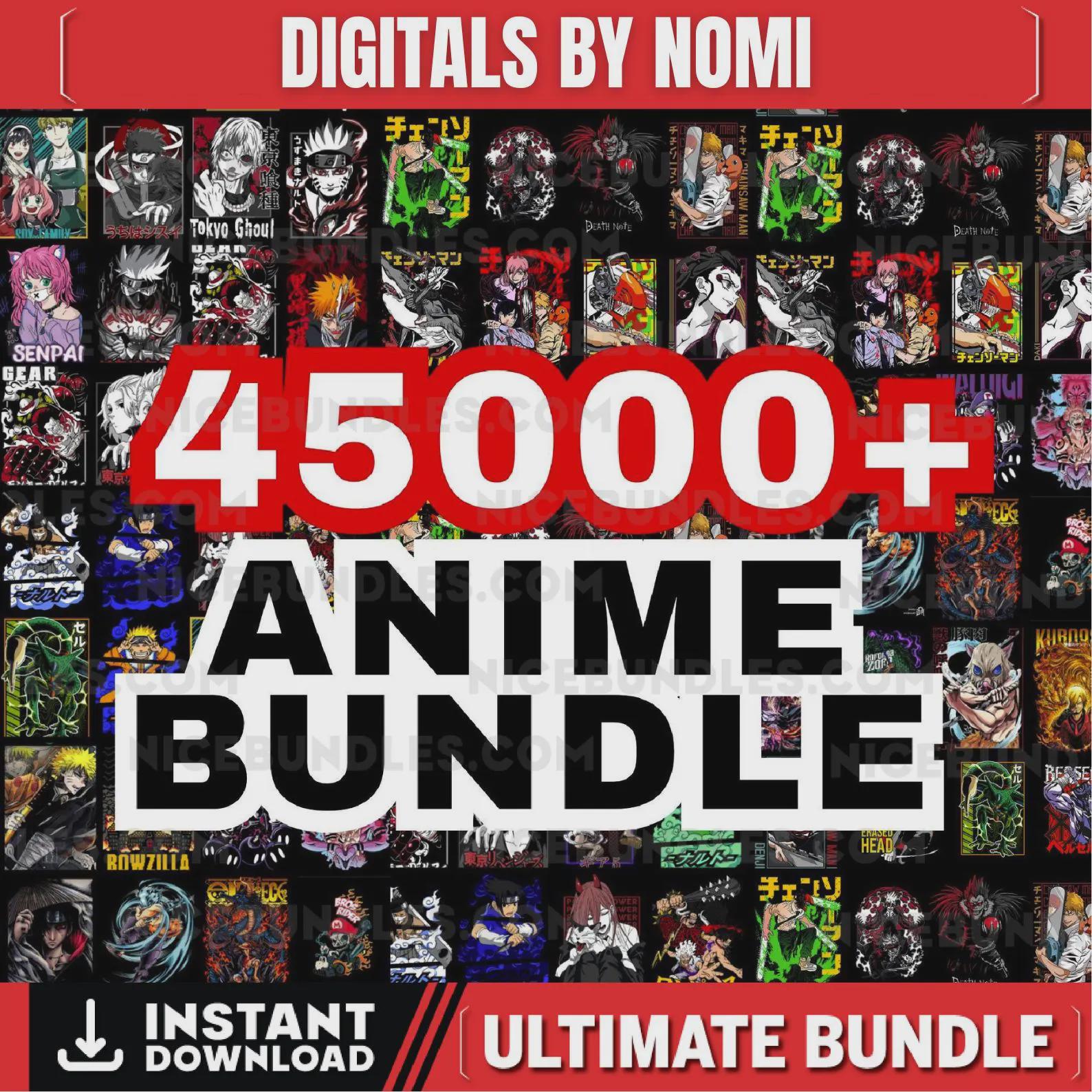 45,000+ Collection Animes Bundle Png Pack with CLEAR Background, Pe…