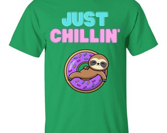 Cool Sloth G500B Youth 5.3 oz 100% Cotton T-Shirt