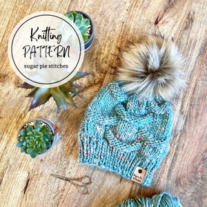 KNITTING PATTERN: The Inlet Beanie