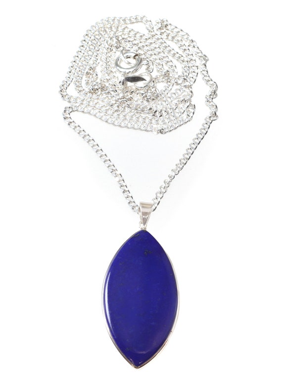 Lapis Lazuli Earrings 14k Gold-plated Sterling Silver Marquise Shape Lapis Lazuli Earrings 14k Gold-plated Sterling Silver Marquise Shape