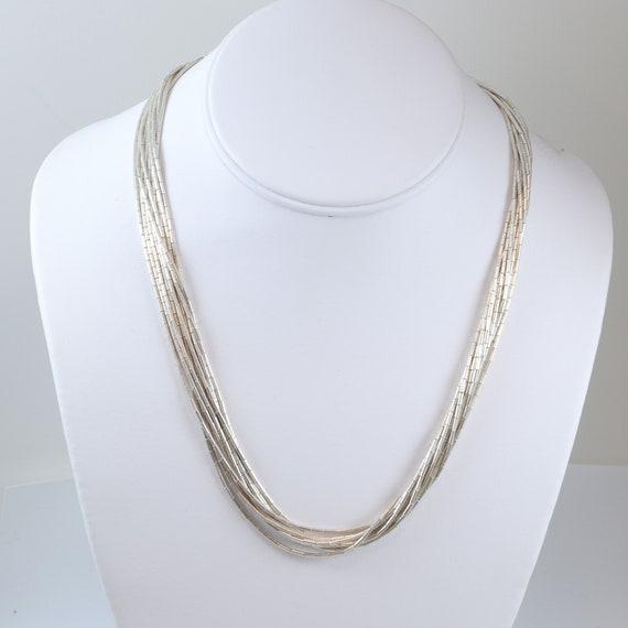 Classic Silver Necklace, 28
