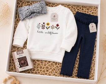 Caja de regalo para bebé niña de 3 a 6 meses - Little Wildflower
