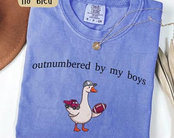 Comfort Colors® Funny Boy Mom Goose Shirt, Cute Boy Mom Tee, Boy Mom Shirt. proud boy mom shirt, mom gift from son, boy Mom Mothers Day Gift