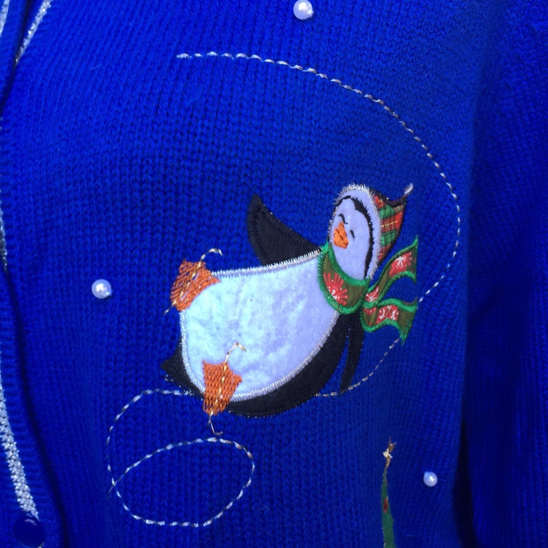 Blue Christmas Sweater
