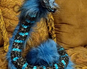 Scaled Asian Serpent Posable Art Doll Custom Commission