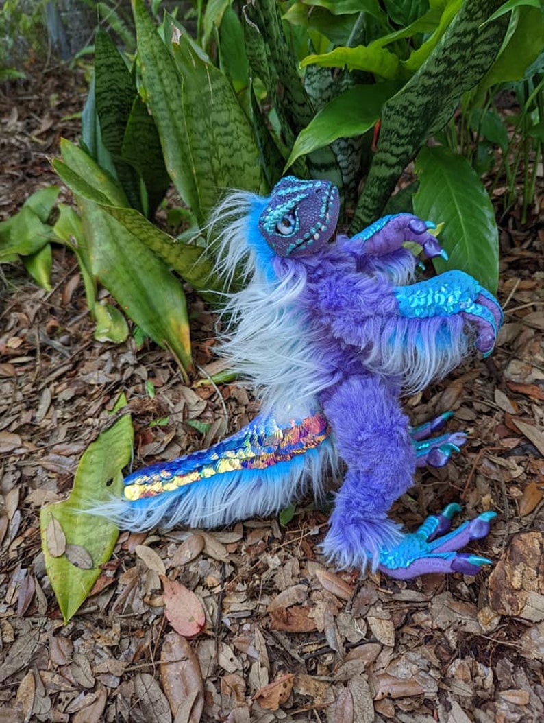 Posable Raptor Baby Raptor Posable Art Doll Custom Commission - Etsy