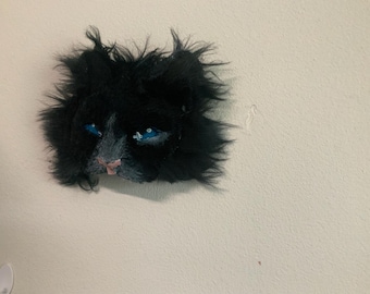 Tuxedo cat therian mask