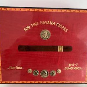 【高額商品】大型　ヒュミドール　フランス製　葉巻用 Elie bleu humidor - Etsy 日本