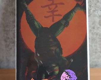 TMNT #1 - "Michaelangelo" NYCC 2023 Virgin Foil | LTD 250 | Signed + Remarked by Aaron Bartling