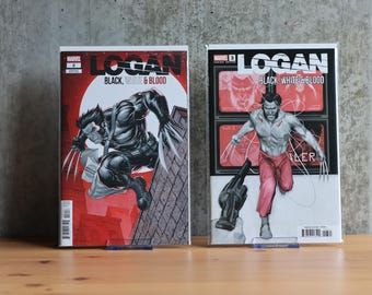 Logan: Black, White & Blood - #2 (1/25 Tyler Kirkham) + Issue #3 (Phil Noto Variant)