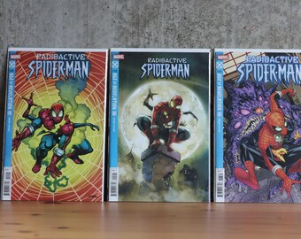 Radioactive Spider-Man #1 #2 #3 - Variant Cover Set | X-Men Age of Revelation | Marvel 2025