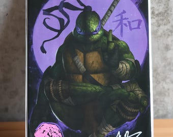 TMNT #1 - "Donatello" Kanji NYCC 2023 Virgin | LTD 250 | Signed + Remarked by Aaron Bartling