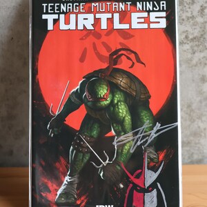 TMNT #1 - "Raphael" Kanji NYCC 2023 Trade | LTD 500 | Signed + Remarked by Aaron Bartling