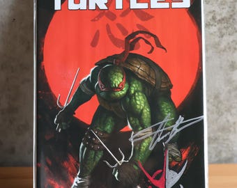 TMNT #1 - "Raphael" Kanji NYCC 2023 Trade | LTD 500 | Signed + Remarked by Aaron Bartling