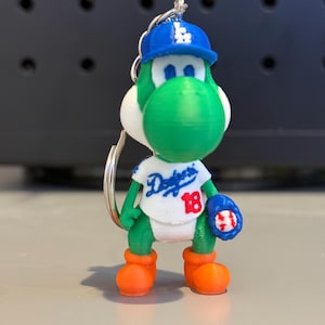 MLB Dodgers Yoshi-sleutelhanger