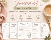 Prayer Journal Printable PDF | Christian Planner Daily & Weekly