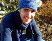 London Fog crochet hat- Men's hat