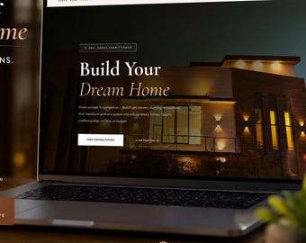 Home Renovation Website Template with Live Editor | Luxury Construction HTML Website | Editable Remodeling Website | Download HTML Site