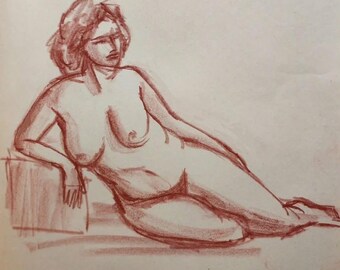 Reclining woman