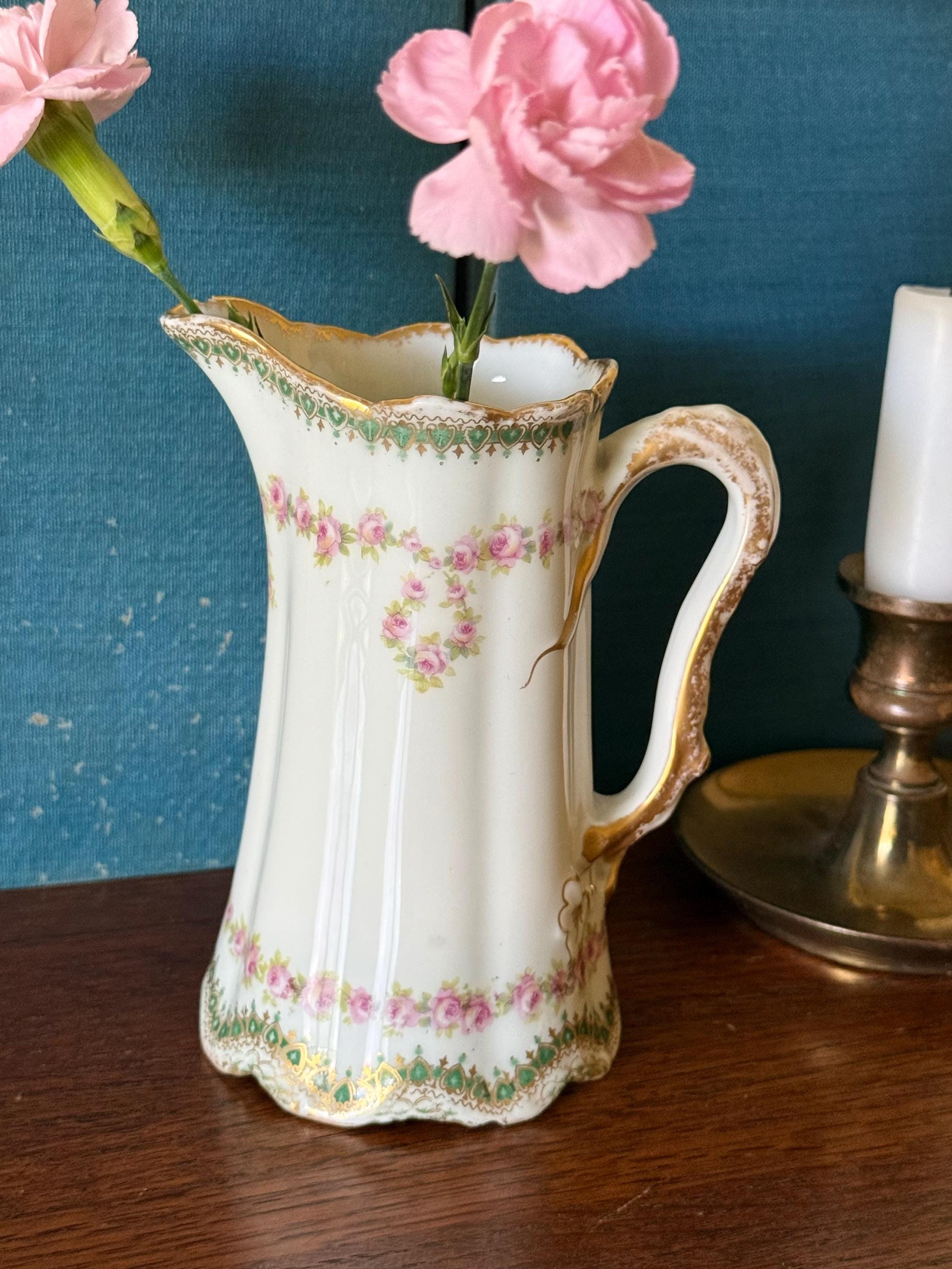 Limoges Vase - Etsy