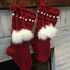 Crochet Stocking Pattern, Crochet Christmas Stocking Pattern, Download Christmas Stocking, Christmas Stocking, Boho Stocking Pattern
