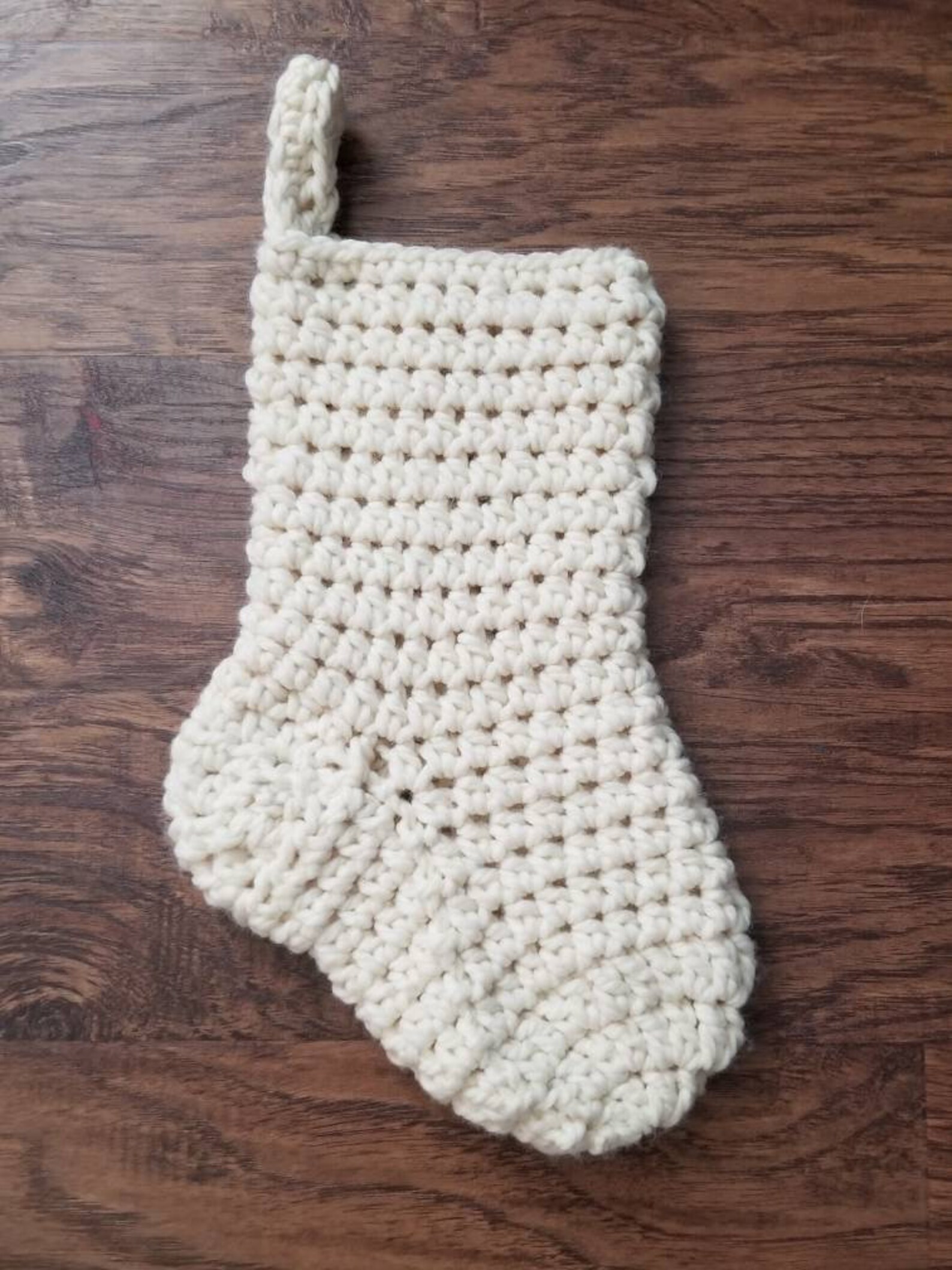 Crochet Stocking Pattern Instant Pdf Download Easy Crochet Etsy