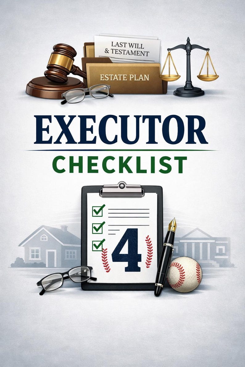 General Executor Checklist.pdf Executor Checklist Printable | Duties, Tasks & Important Information ...