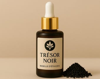 Huile de Nigelle Pressée à Froid | Black Seed Oil Naturelle | Cumin Noir 100% Pure