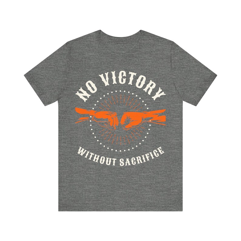 No Victory Without Sacrifice Veteran Support Tee | Unisex Bella Canvas Graphic Shirt image 2
