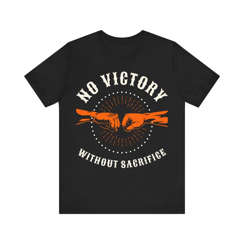 No Victory Without Sacrifice Veteran Support Tee | Unisex Bella Canvas Graphic Shirt image 1