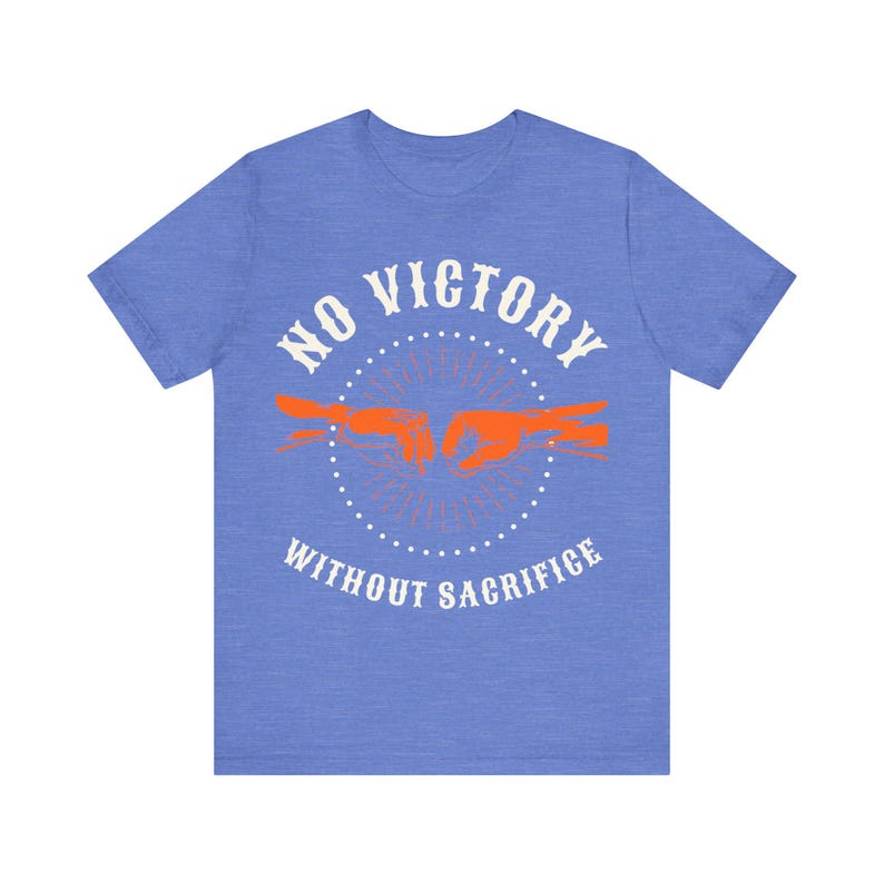 No Victory Without Sacrifice Veteran Support Tee | Unisex Bella Canvas Graphic Shirt image 5