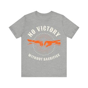 No Victory Without Sacrifice Veteran Support Tee | Unisex Bella Canvas Graphic Shirt image 4