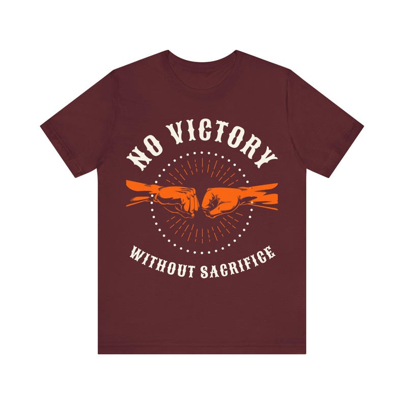 No Victory Without Sacrifice Veteran Support Tee | Unisex Bella Canvas Graphic Shirt image 7