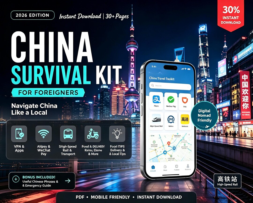 China Travel Guide PDF 2026 | China Survival Kit for Foreigners ...