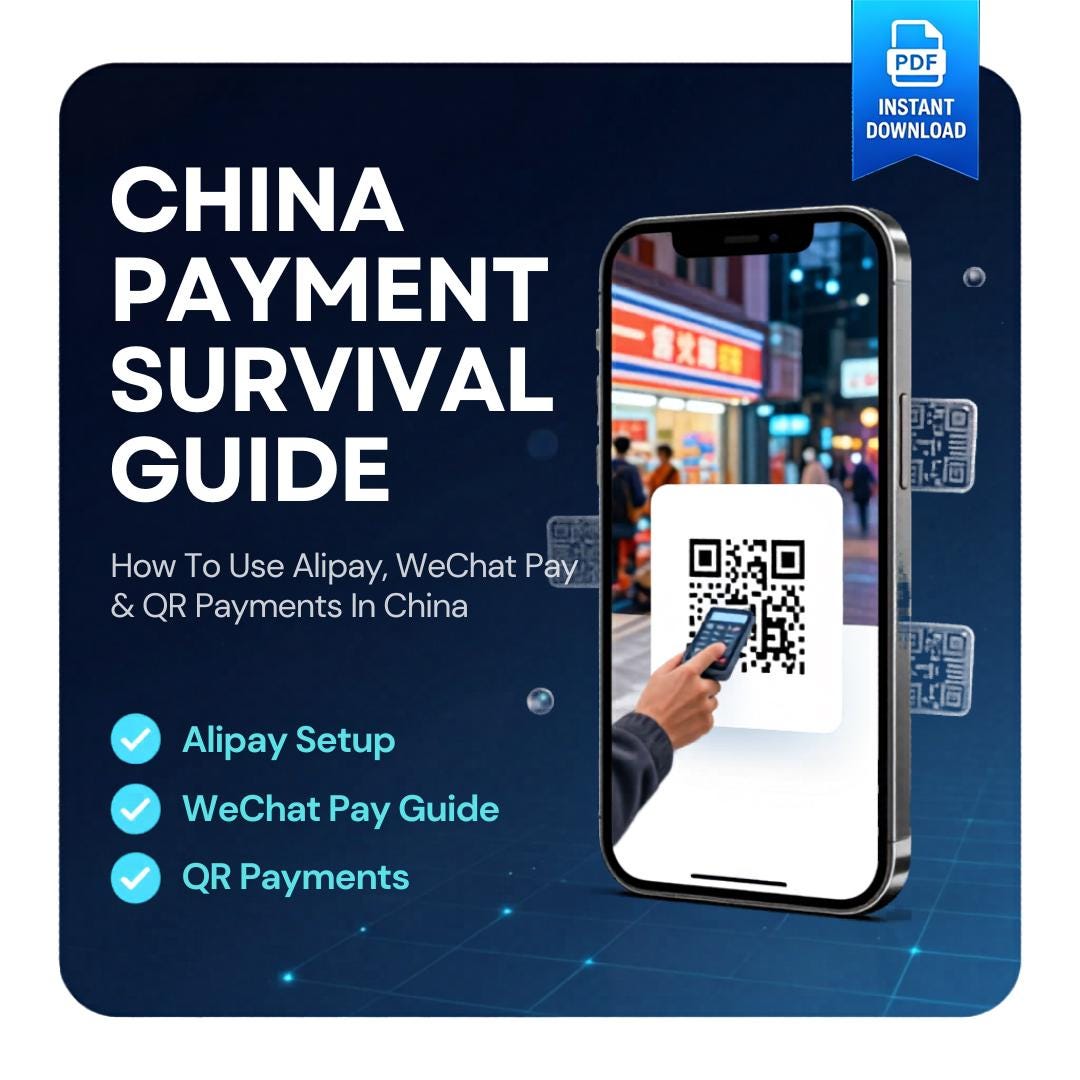 China Payment Survival Guide PDF | Alipay & Wechat Pay Guide | QR Code ...