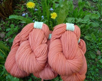 Merino yarn thick plant dyed wool knitting yarn
