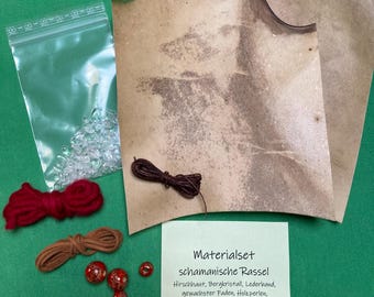 Material Schamanische Rassel Schamanenrassel Medizinrassel