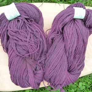 Merino yarn thin plants dyed wool knitting yarn image 2