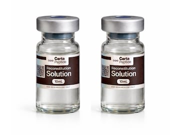 Reconstitution Solution - 10 mL Glass Vials (2 Pack/ 5 Pack) - USA