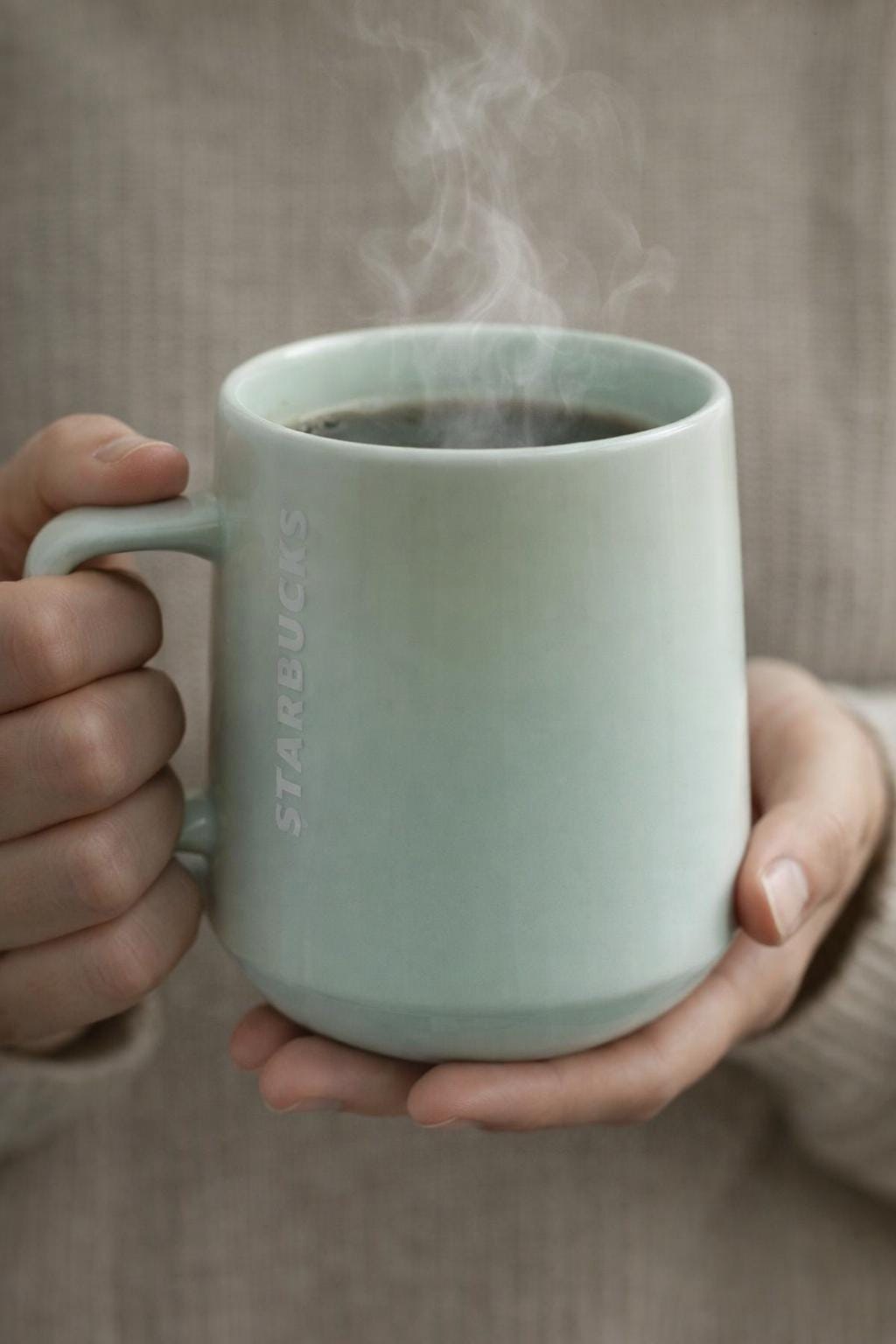Starbucks Green Mug 12 Oz - Etsy