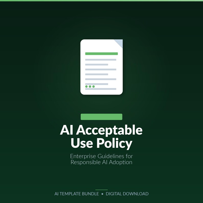 Small Business AI Policy Template | Simple Chatgpt Rules for Employees ...