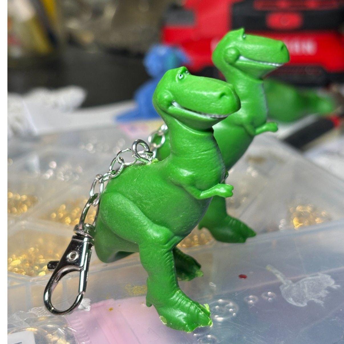 Toy Story Rex Keychain - Etsy