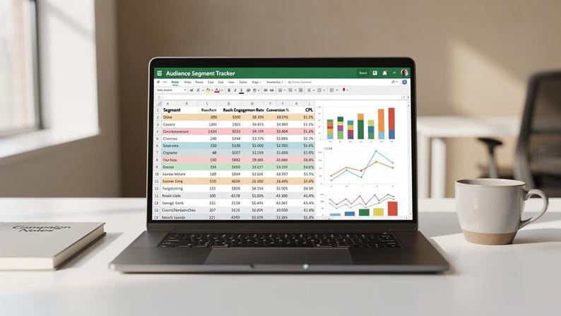 Excel-Vorlage zur Zielgruppensegmentierung | creatorbiz | Creator-Tabelle | Digitaler Download Bild 1