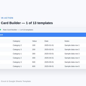 Influencer Business Bundle | 13 Templates | Rate Card, Media Kit, Brand Deal & Sponsorship Tracker | Digital Download image 3