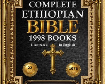 Complete Ethiopian Bible, Large Print, Illustrated, 88 Books, Apocrypha, Audiobook Included