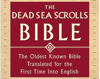 Dödahavsrullarna Bibel Inbunden Stor stil, Äldsta Bibeln i engelsk översättning, Antika Skrifter Studiebibel Religiös Gåva