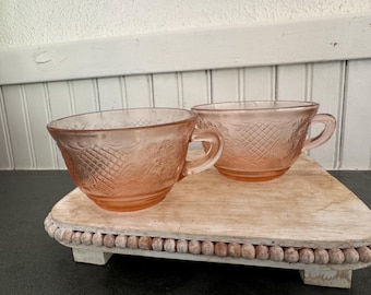 Pink Depression Glass