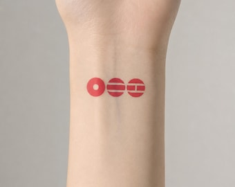 Arirang Temporary Tattoo, Matching Concert Tattoo, OT7 Army