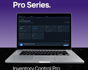 Inventory Control Pro WebApp | Browser-Based Stock Tracker, Cycle Count, QR Reports