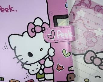 Hello Kitty A5 Binder & Paper